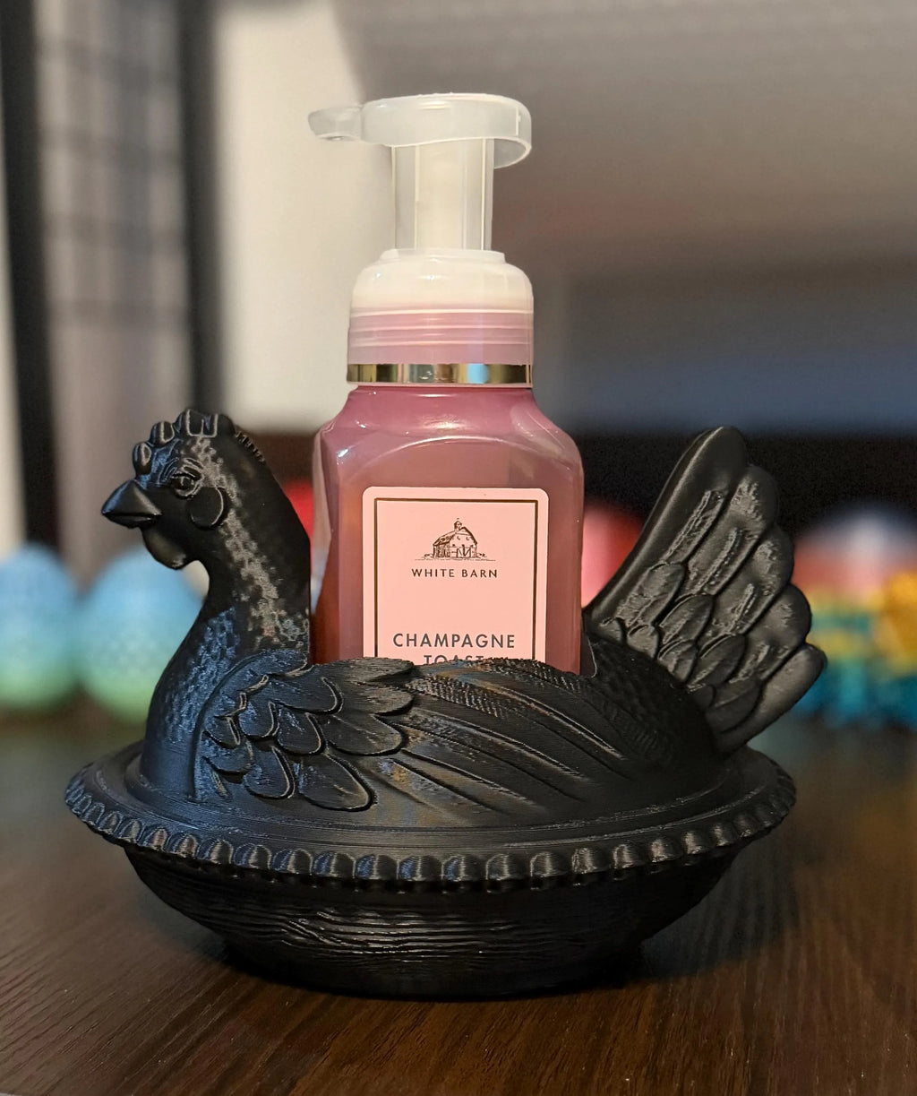 Farmhouse Hen Soap Holder