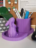 Modern Bunny Tray Holder | Easter Decor | Farmhouse Bunny Organizer