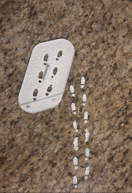 Elf Magic Footprint Stencil