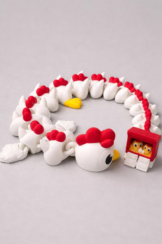 Articulated Chicken Fidget Toy