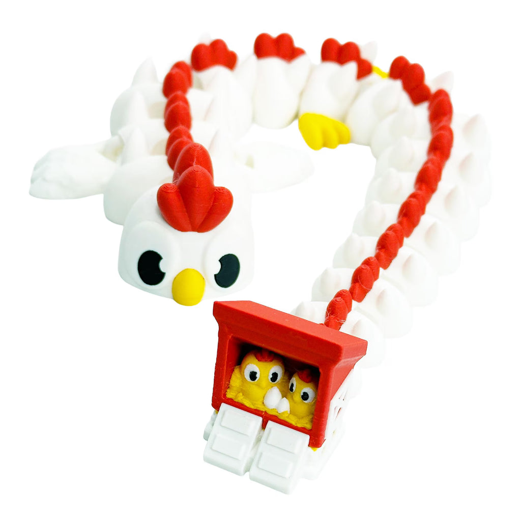 Articulated Chicken Fidget Toy