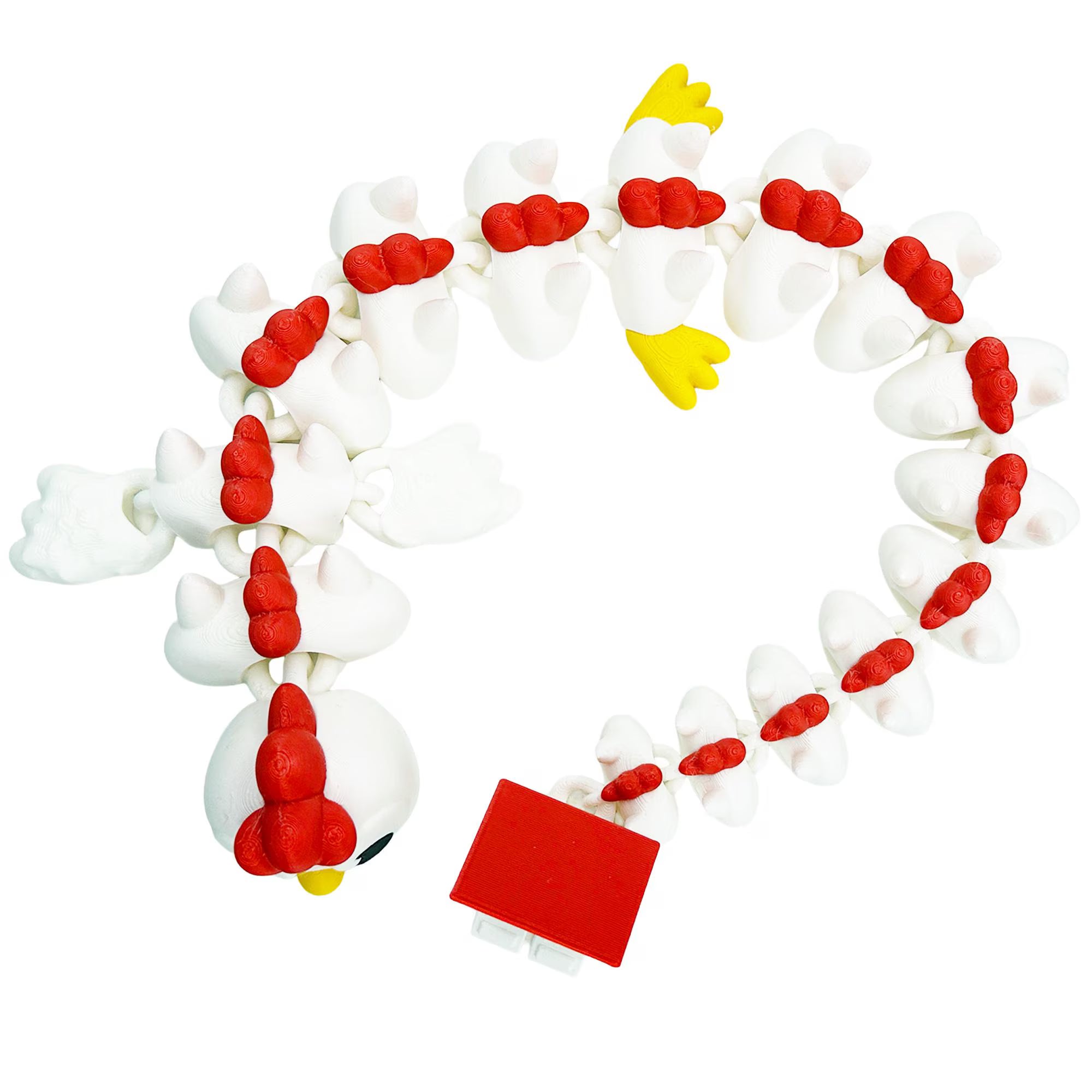 Articulated Chicken Fidget Toy