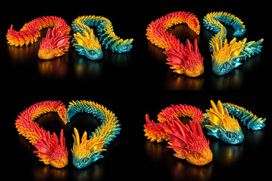 Articulated Dragon Toy
