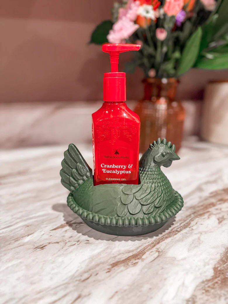 Farmhouse Hen Soap Holder