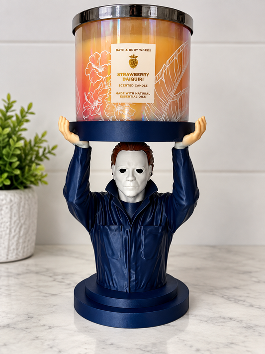 Michael Myers Candle Holder
