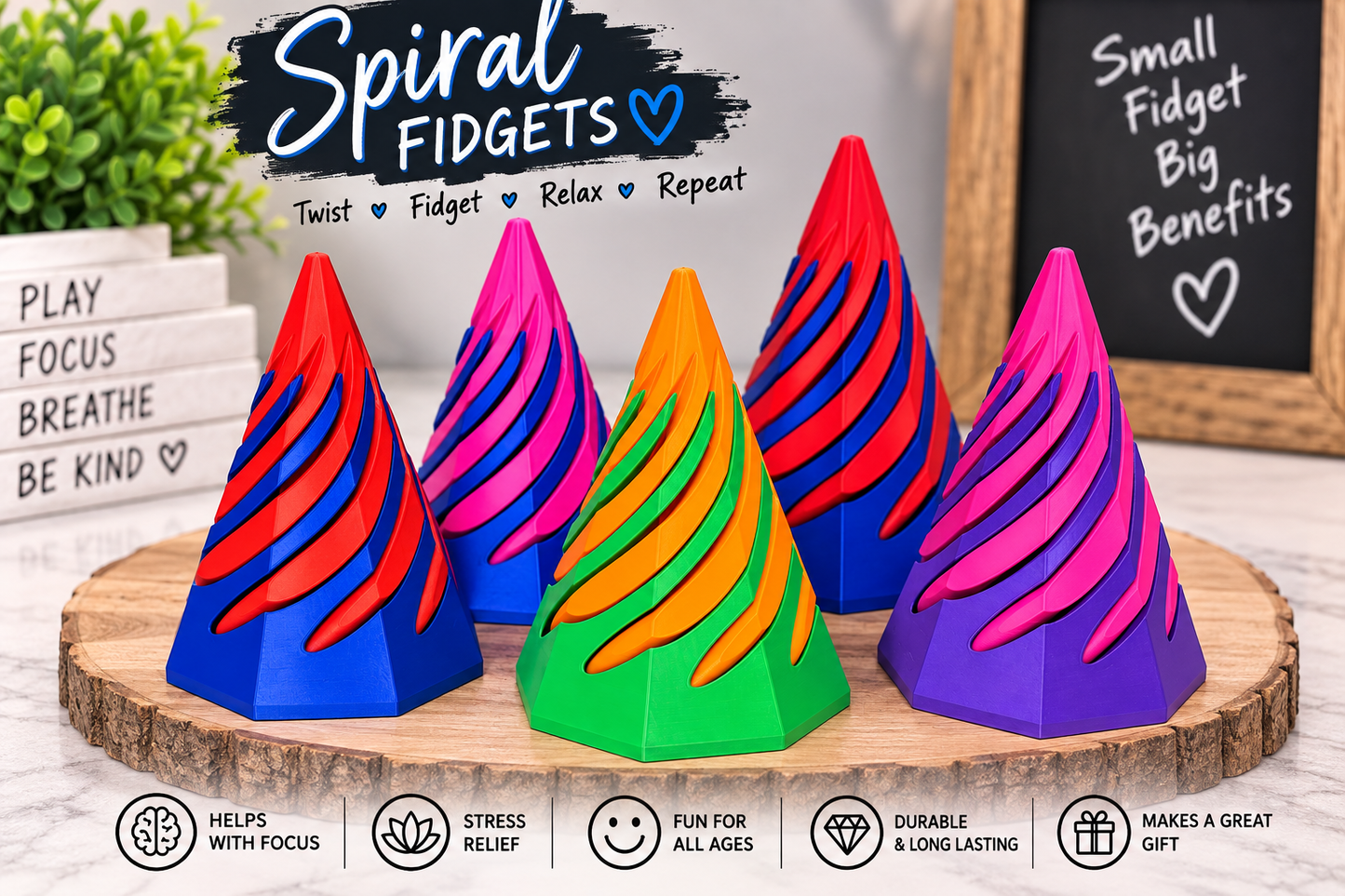 Spiral Fidgets