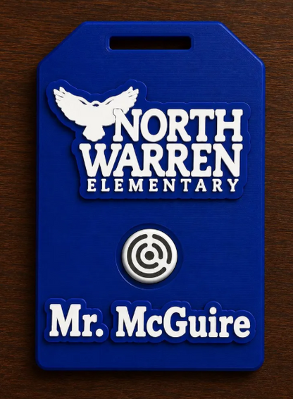 Custom Centegix Badge Holder