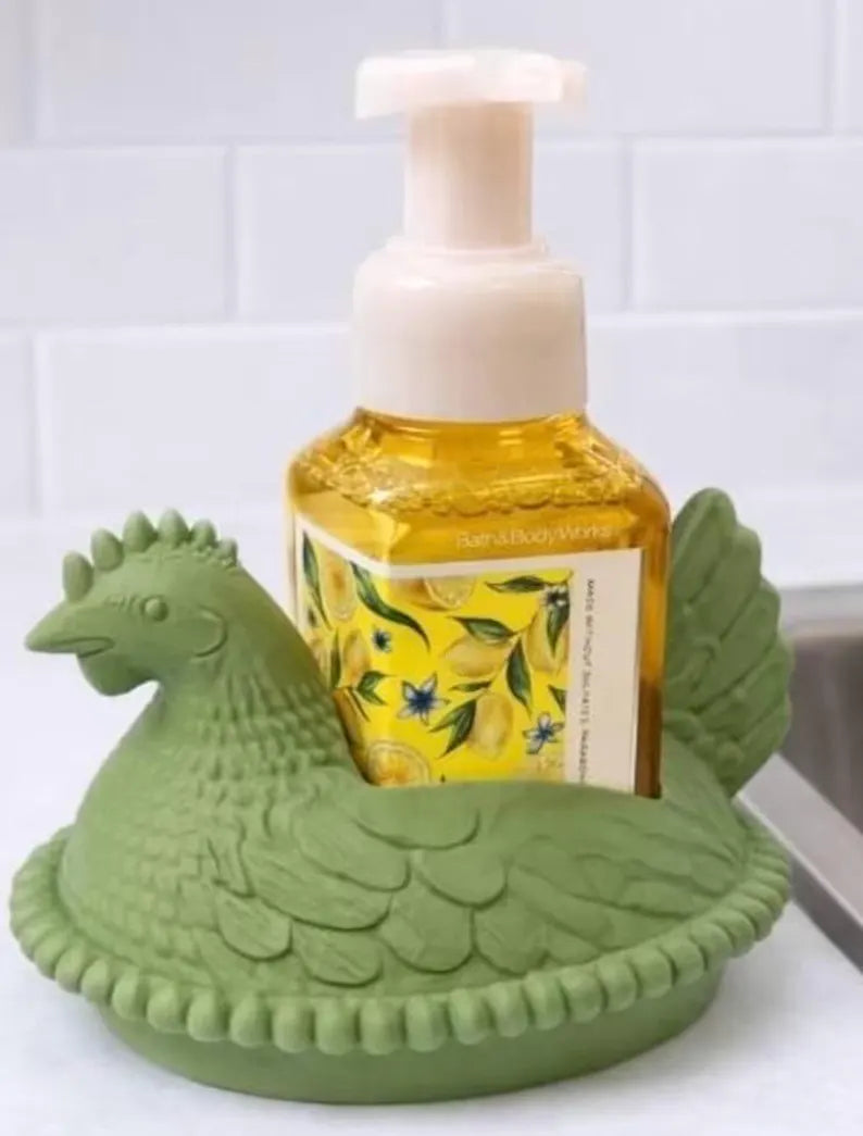 Farmhouse Hen Soap Holder